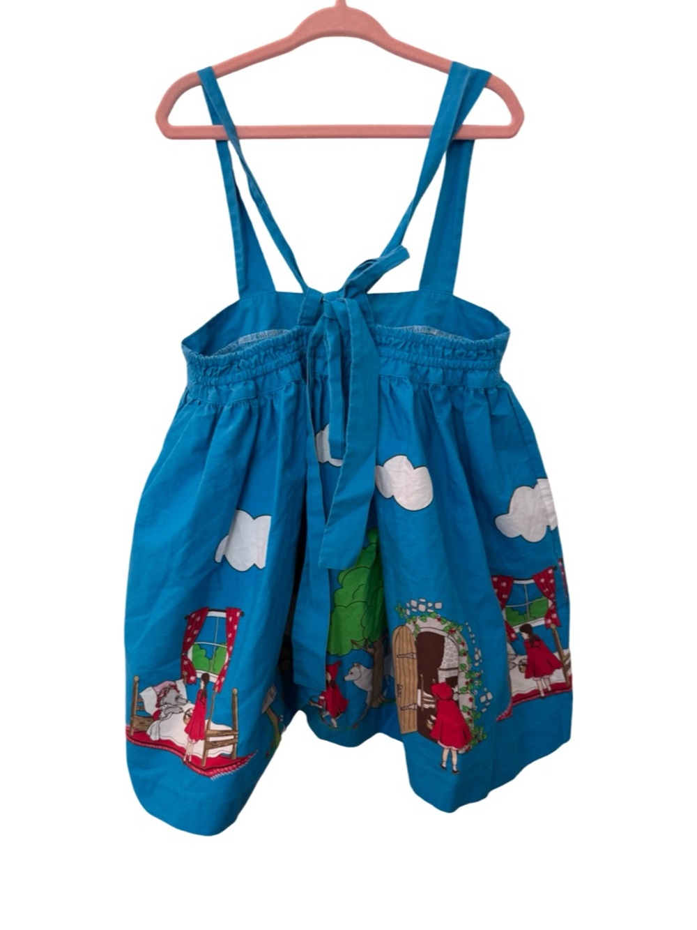 Eleanor Rose Little Red Sydney Suspender Skirt Girls Estimated Size 4/5 - Picture 2 of 8
